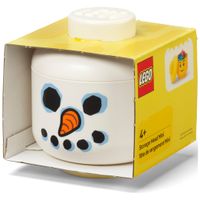 LEGO<sup>&reg;</sup> Storage Products: 40330817 Mini Head White - Snowman NEW
